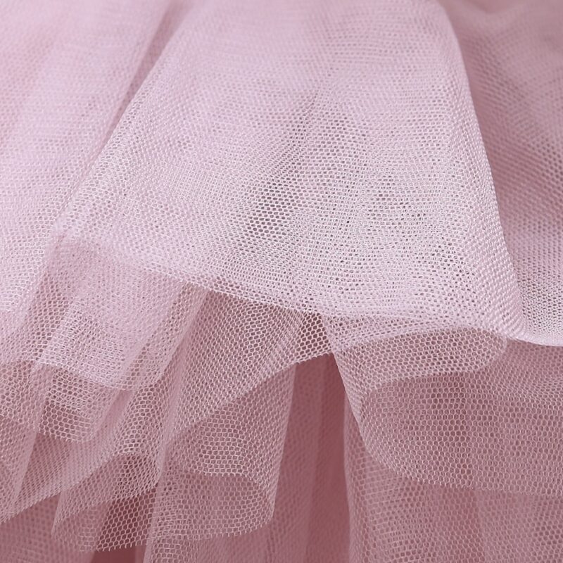 Elegant  Tulle Sequined Bow Party Dress - Image 5