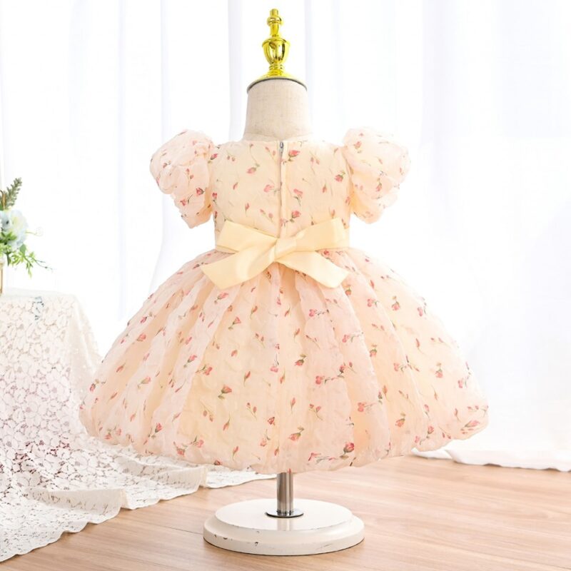 Charming Floral  Baby Dress - Image 6