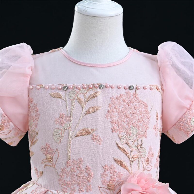 Special Occasions Girls Dress With Headband And Bag - Image 2