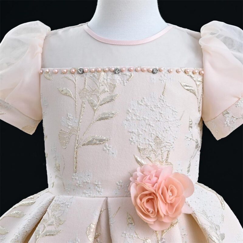 Special Occasions Girls Dress With Headband And Bag - Image 2
