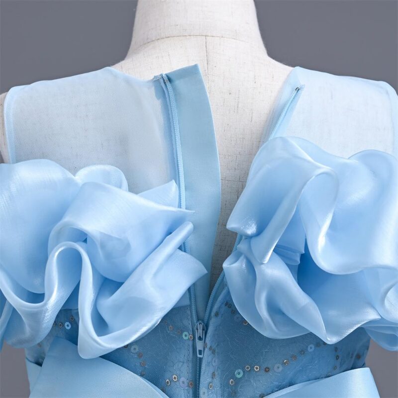 Elegant girls Tulle girls party dress - Image 2