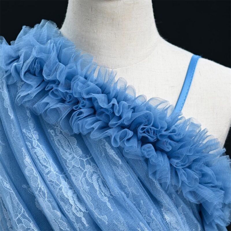 Elegant One-Shoulder Ball Gown special occasions girls party dress - Image 5