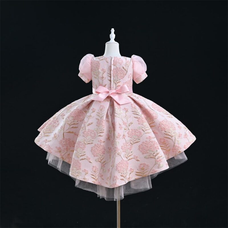 Special Occasions Girls Dress With Headband And Bag - Image 3