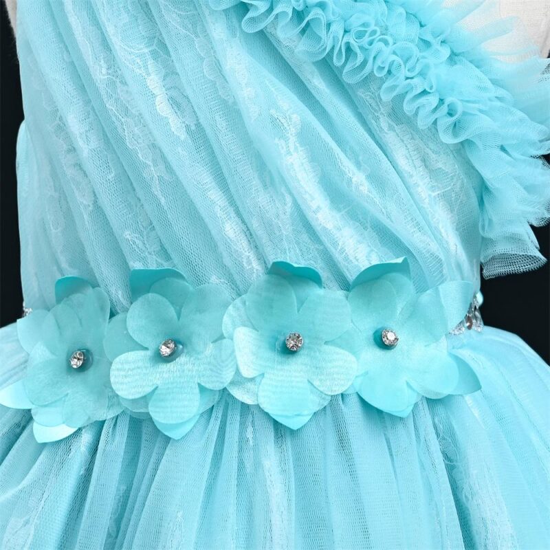 Elegant One-Shoulder Ball Gown special occasions girls party dress - Image 6