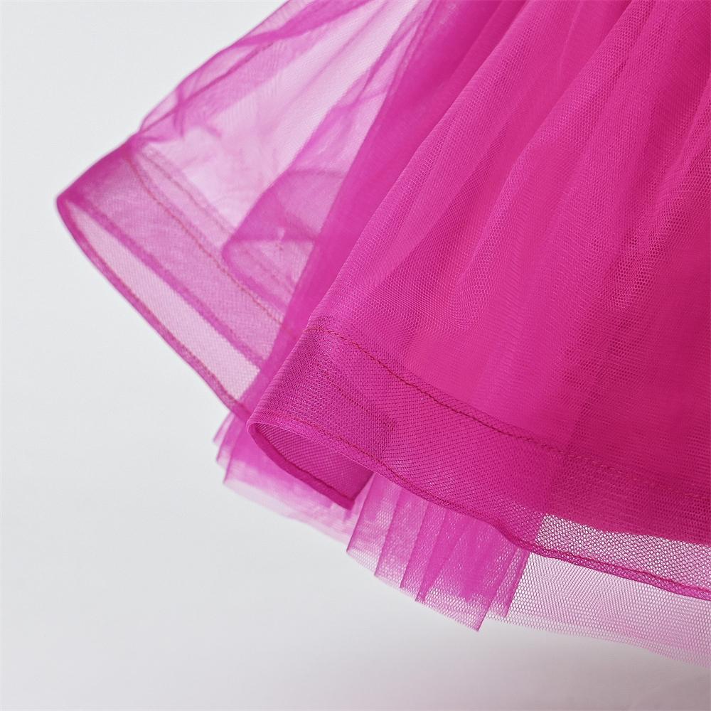 Pinkish-Purple Baby Party Dress With Headband - Image 5