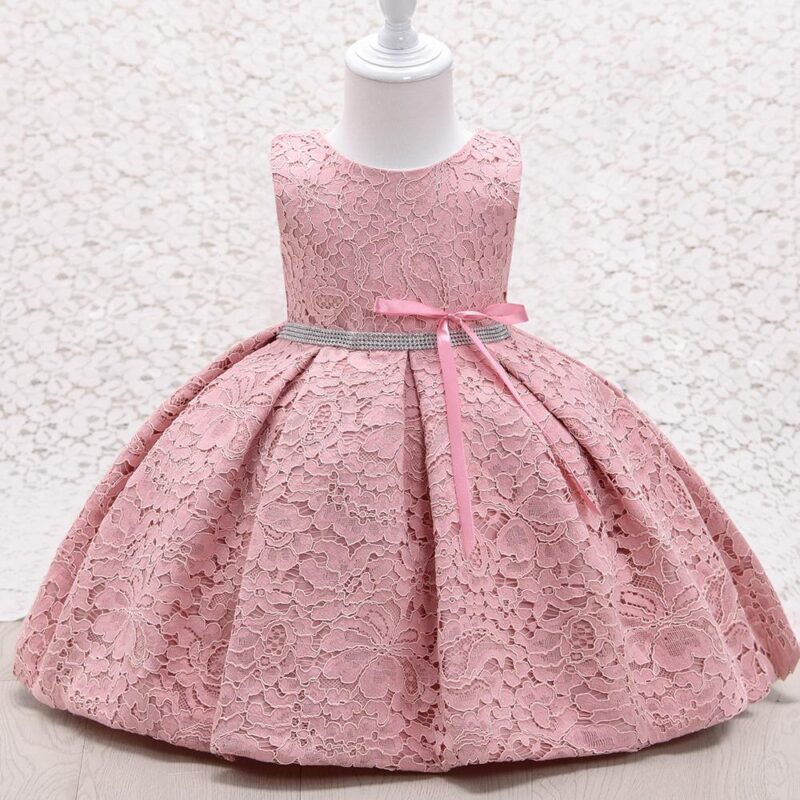 Little Princess Lace Baby Party Dress - Image 6