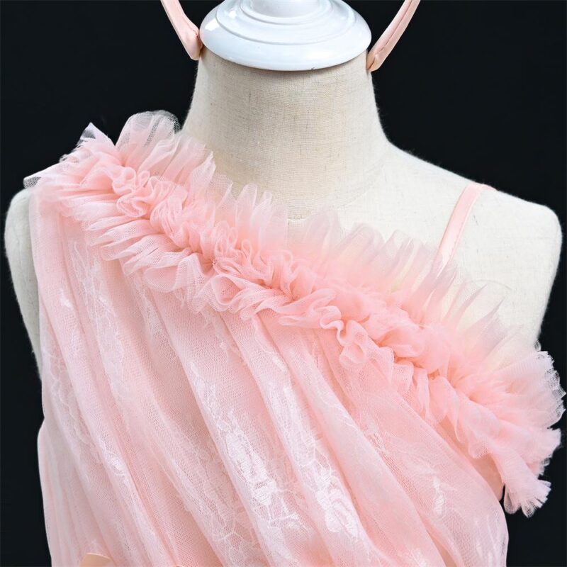 Elegant One-Shoulder Ball Gown special occasions girls party dress - Image 4