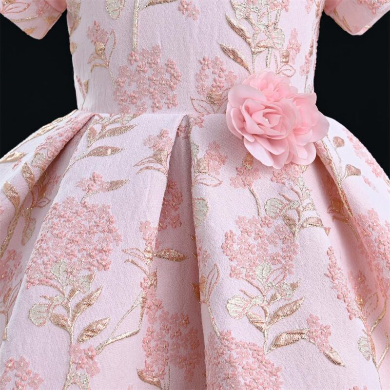 Special Occasions Girls Dress With Headband And Bag - Image 5