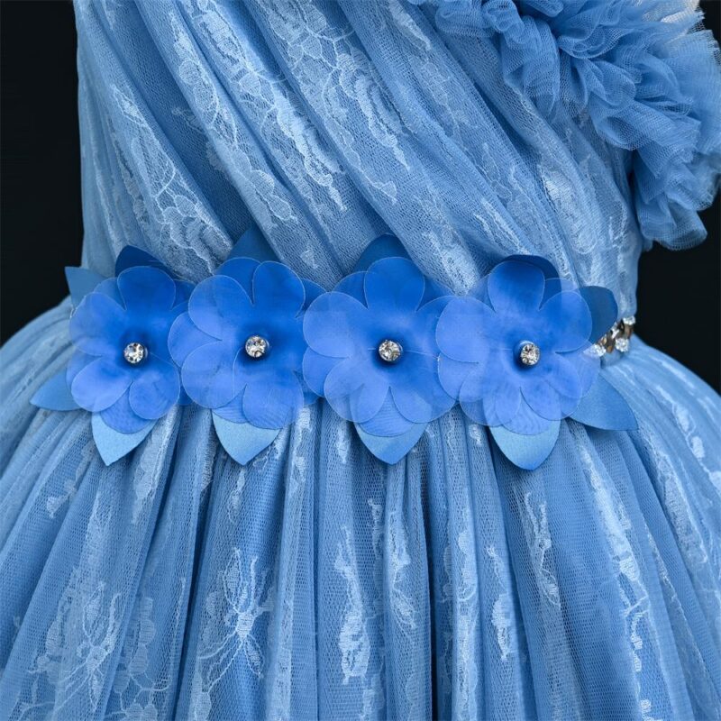 Elegant One-Shoulder Ball Gown special occasions girls party dress - Image 7