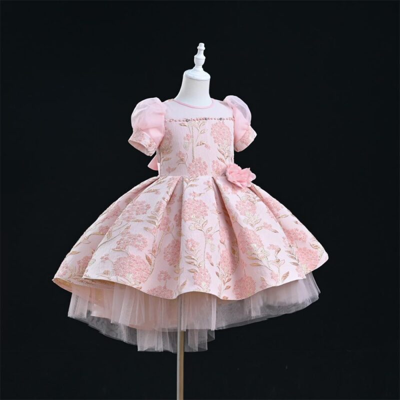 Special Occasions Girls Dress With Headband And Bag - Image 7