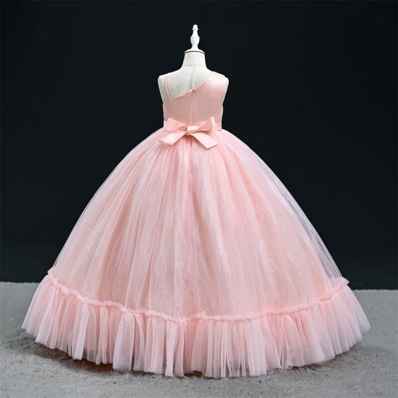 Elegant One-Shoulder Ball Gown special occasions girls party dress - Image 7